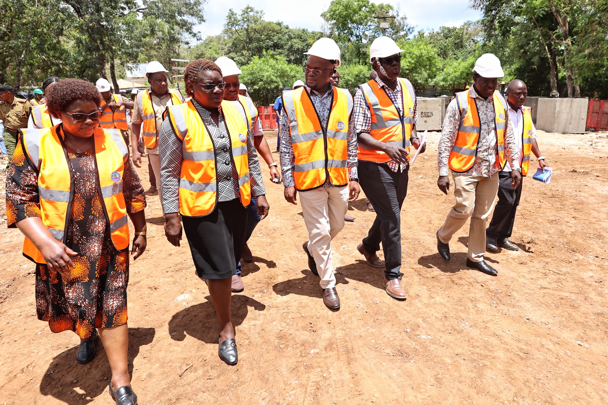 Interior PS Omollo leads inspection of Gov’t projects at the Coast