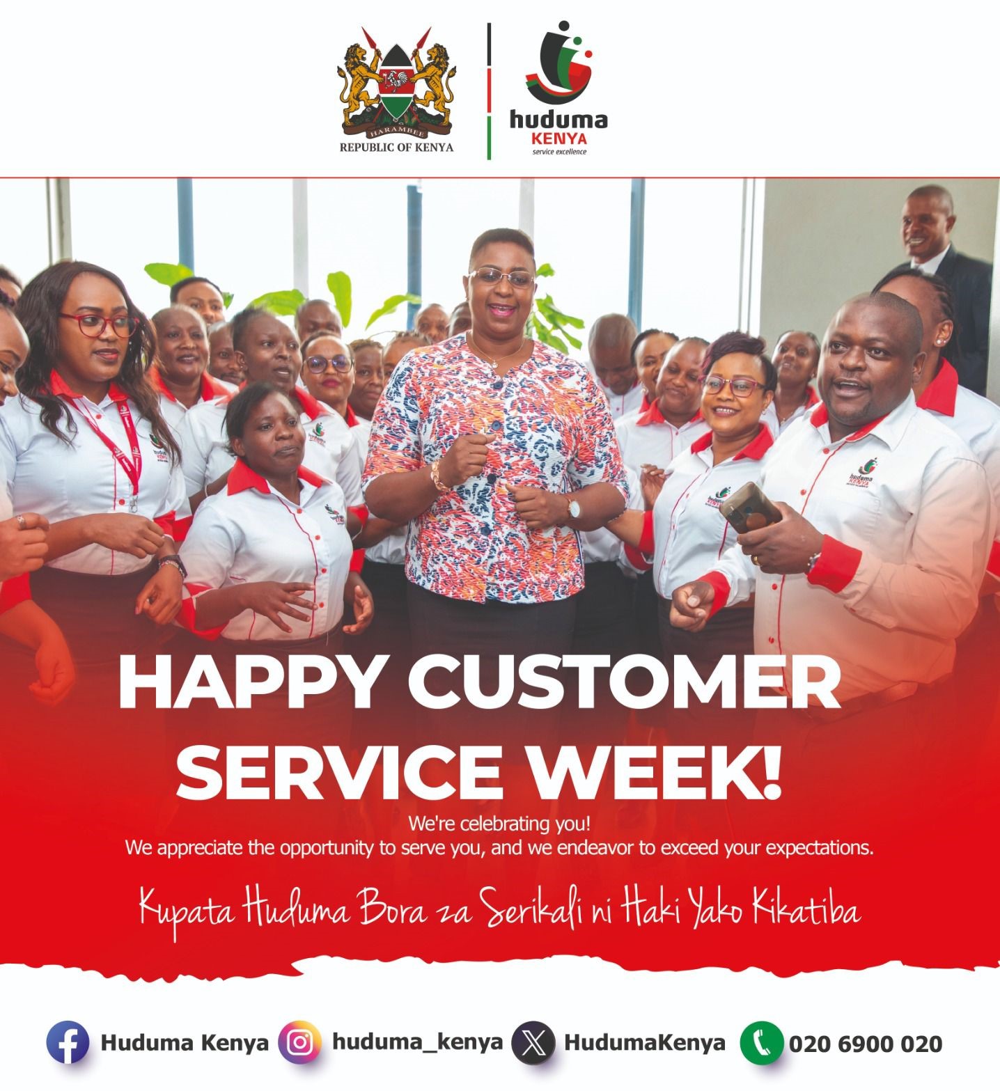 Recognizing Customer Service Week in Govt