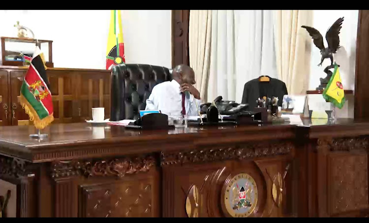 SOTN: Ruto Makes Impromptu Calls to Kenyans ahead of Address