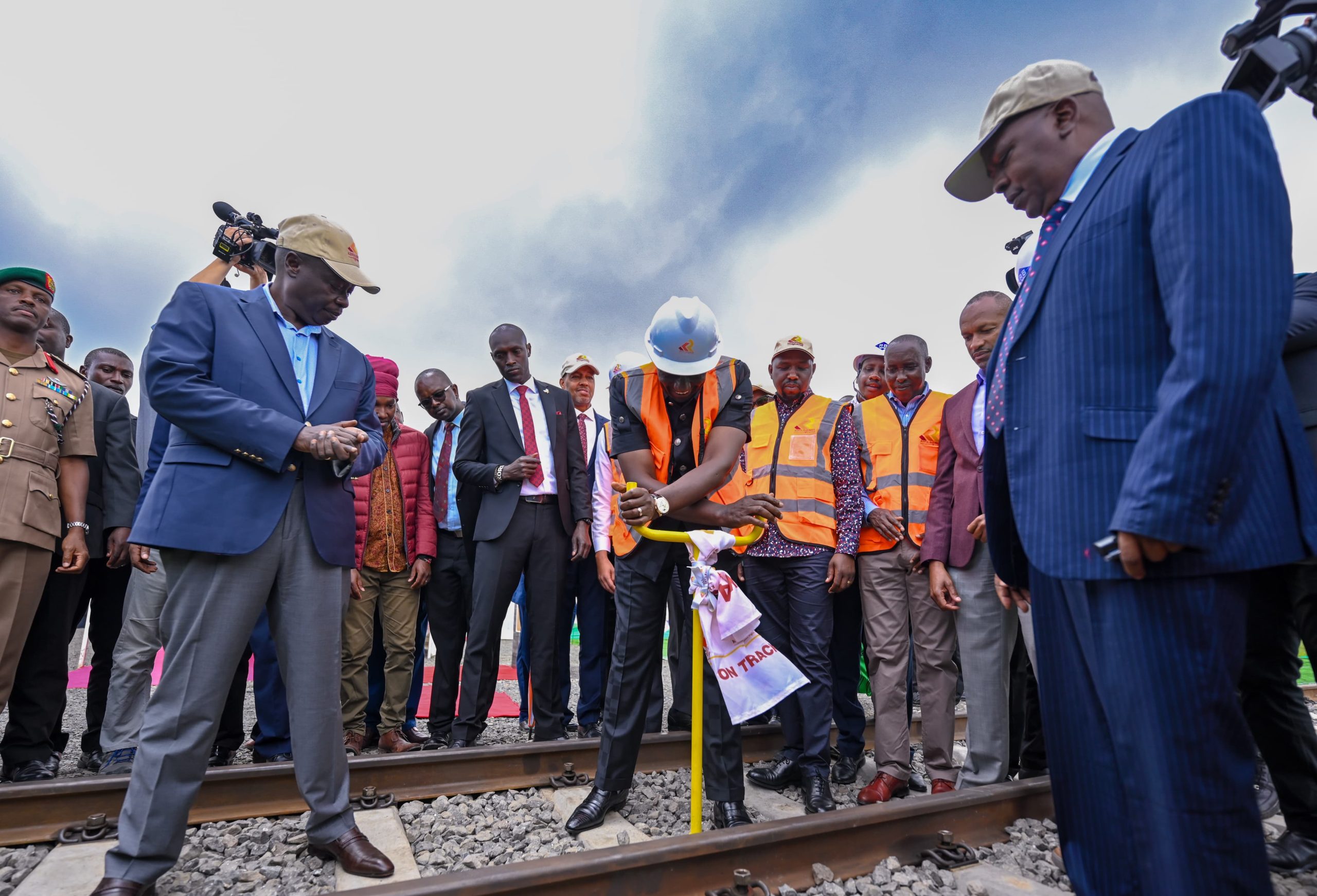 President William Ruto Launches Construction of Riruta-Ngong Commuter Rail Line in Ngong, Kajiado County