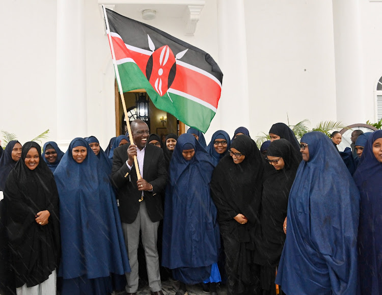 President Ruto Hosts Hawa Kosar Madrasa Students at State House