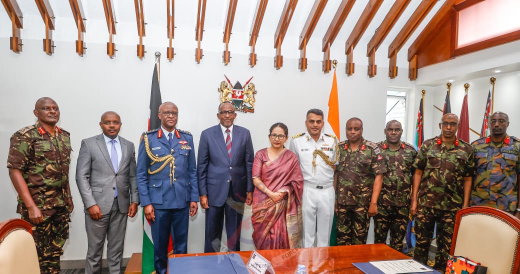 India Donates CT Scan Equipment to Kenya Navy Base