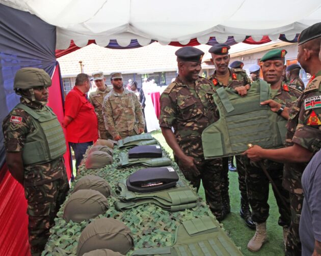 US AFRICOM Donates Sh220M Of Advanced Equipment To KDF