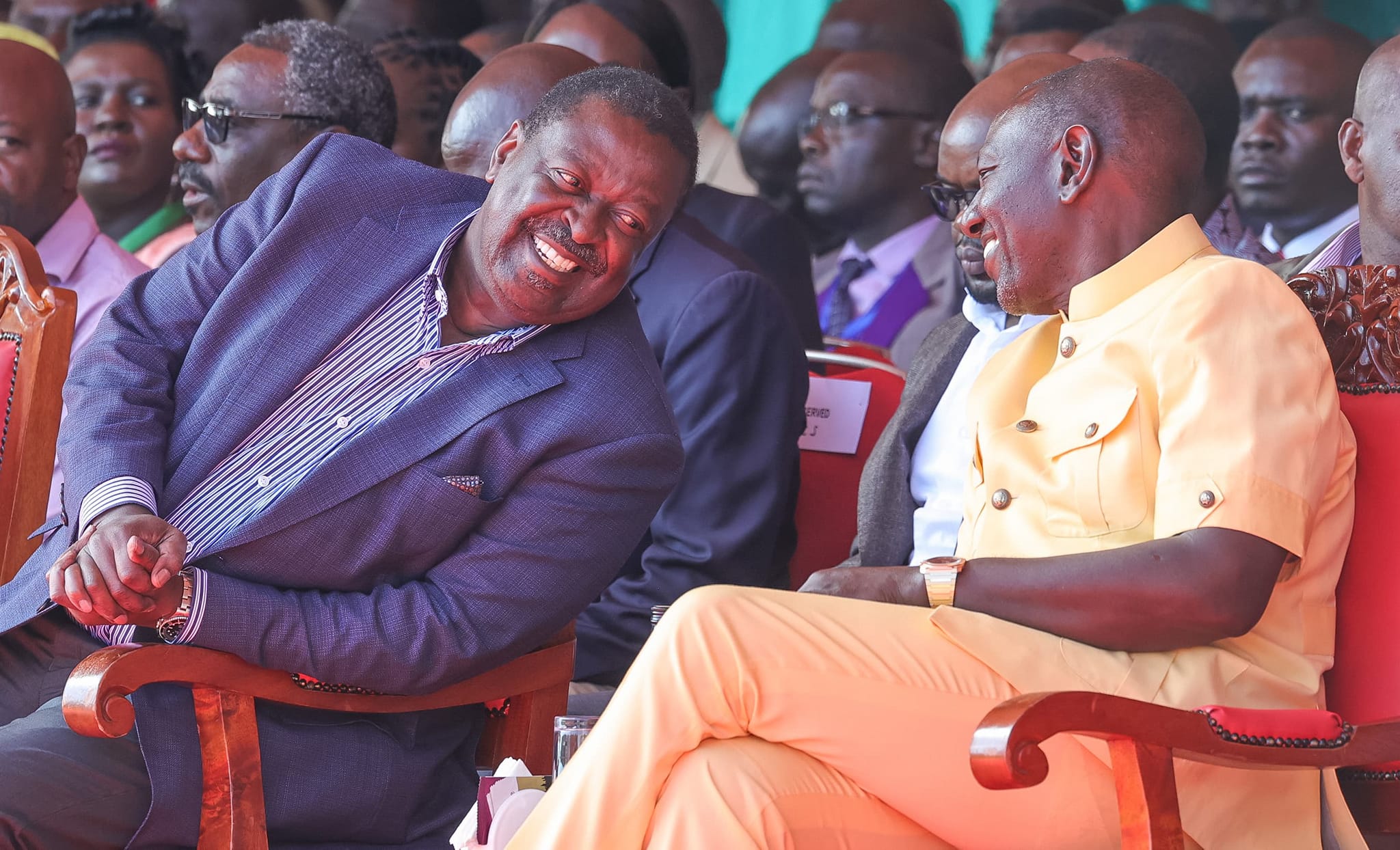 Mudavadi Urges Kenyans to Support President Ruto