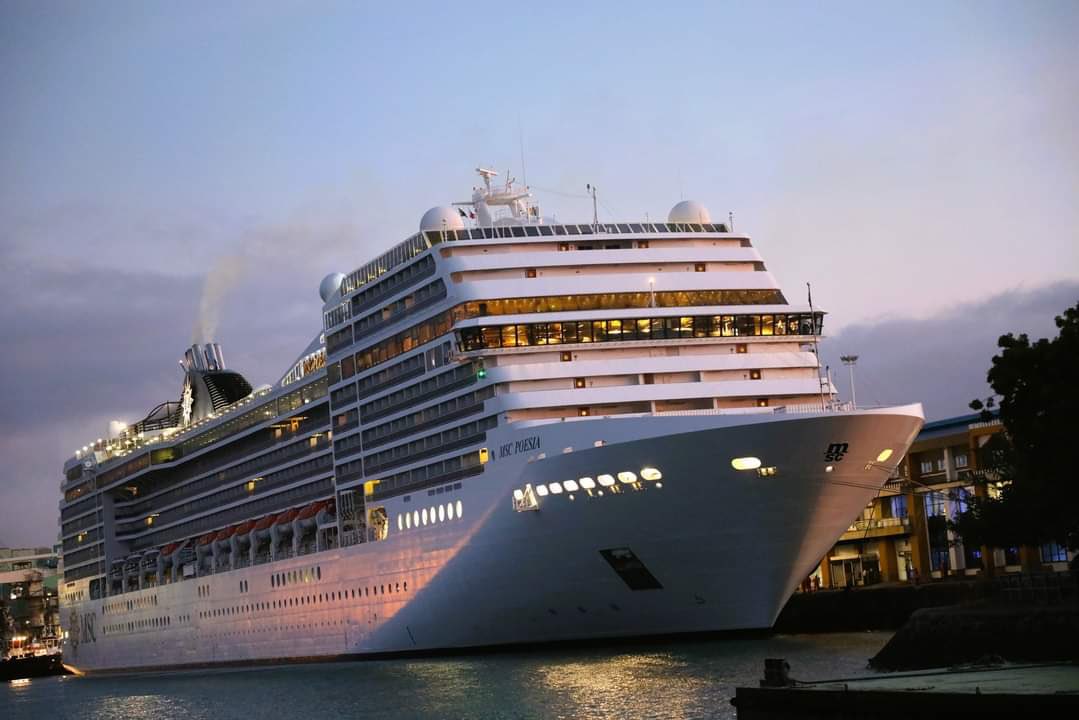 Boost for Kenya’s Tourism as  Cruise Ship with 2,500 Passengers Dock in Mombasa