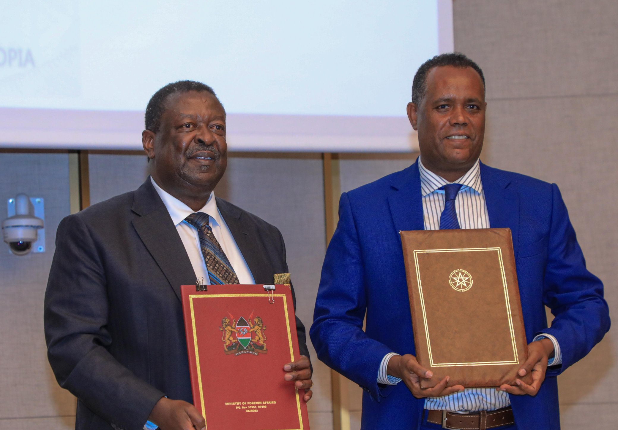 Mudavadi Pushes for Elimination of Trade Barriers In Kenya-Ethiopia Relations