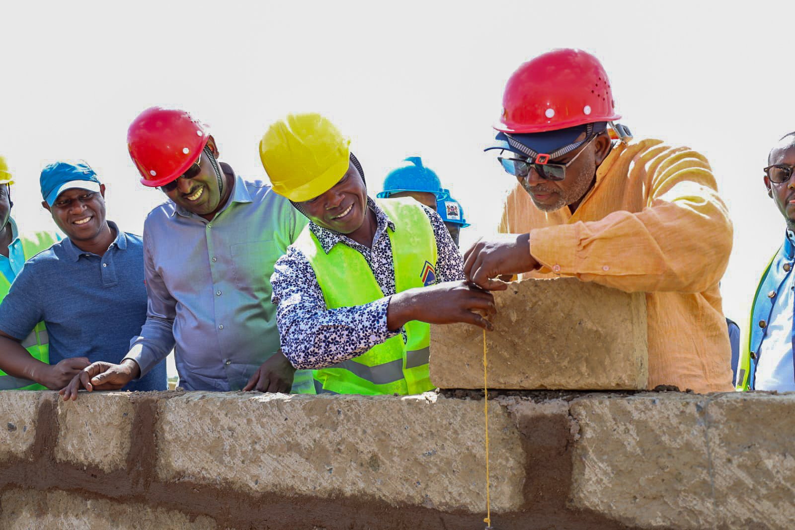 CS Linturi Lays Foundation Stone for the Construction of Feedlot in Tigania