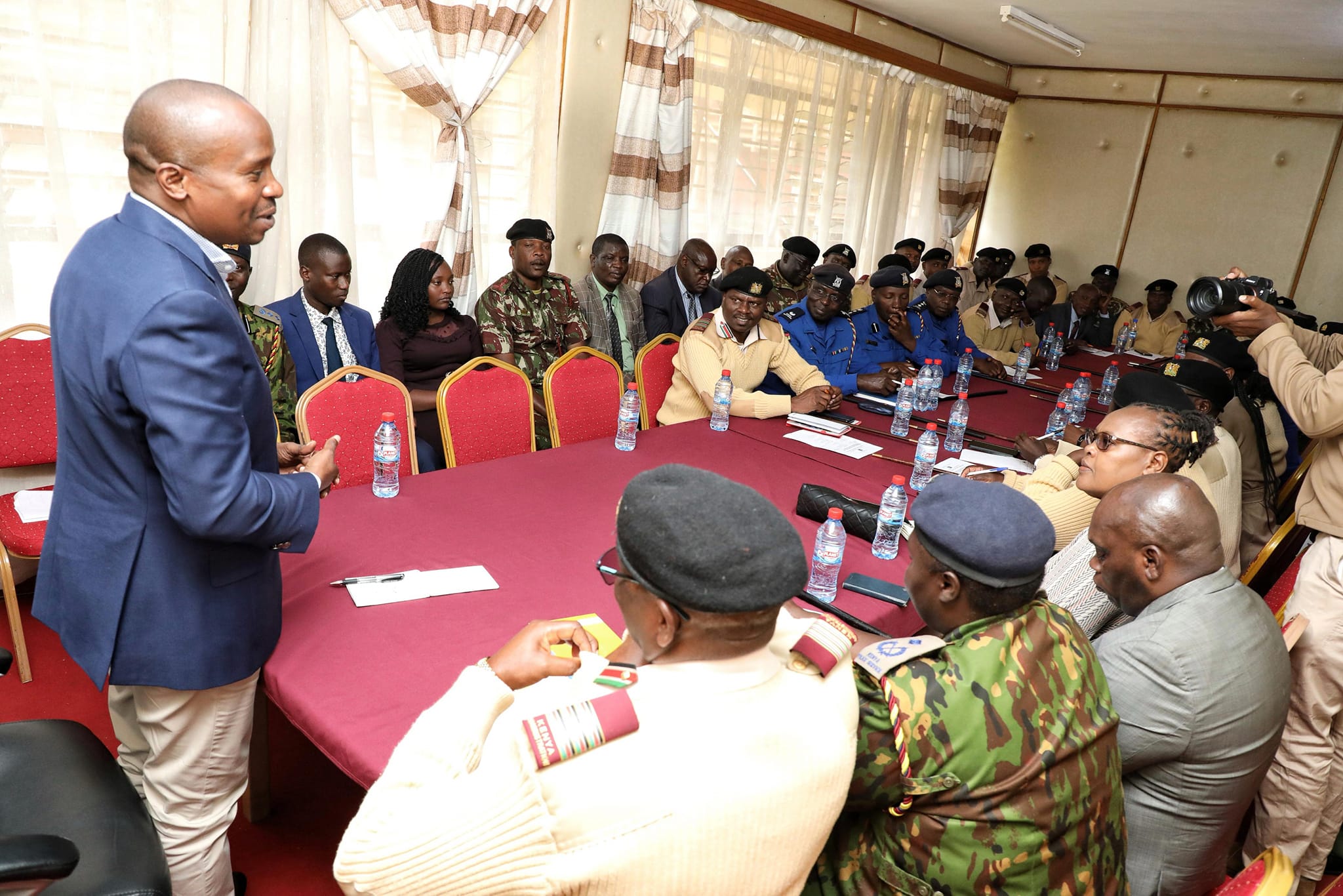 CS Kindiki Deploys Special Security Team to Tackle Criminal Gangs in Kisii County