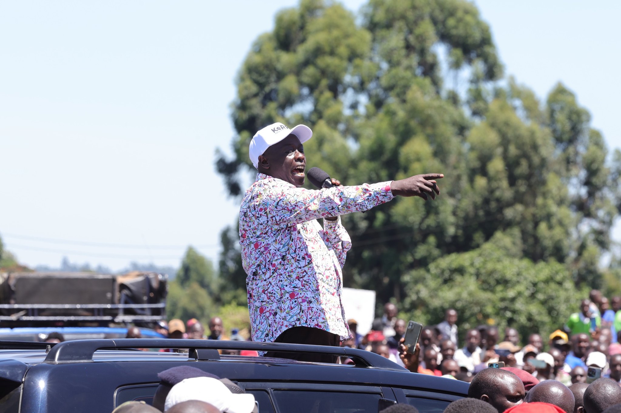 Gachagua Affirms Loyalty, Commitment to President Ruto During Kericho Visit
