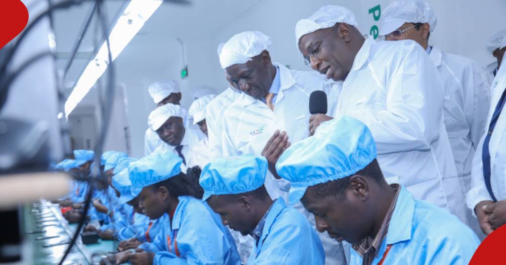 Inside Kenya’s First Smartphone Factory Under President Ruto
