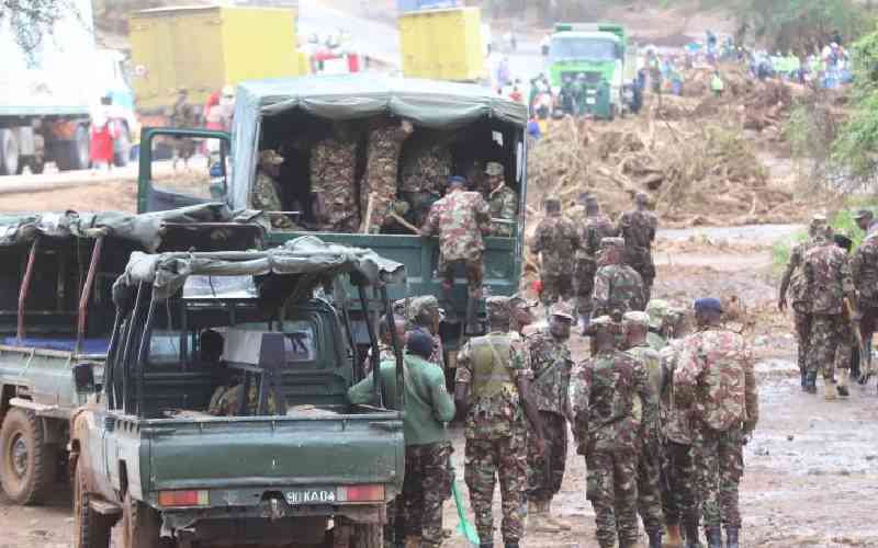 KDF Takes Lead in Flood Response – President Ruto Mobilizes Security Forces