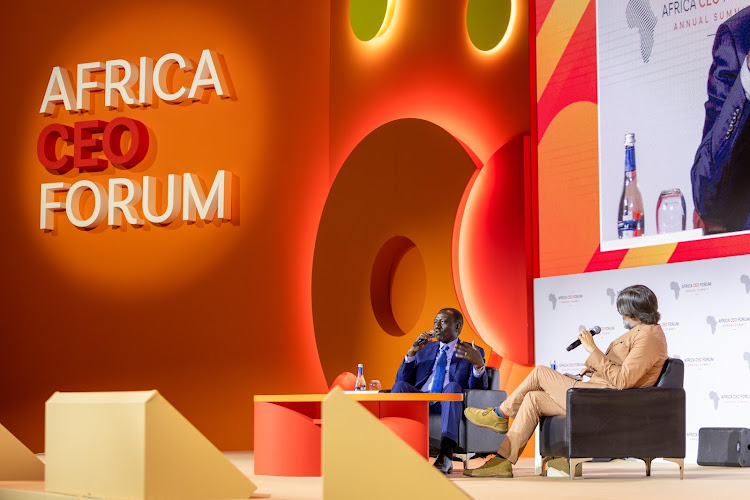 Ruto Calls Out US and EU for Neglecting African Conflicts at African CEO Forum